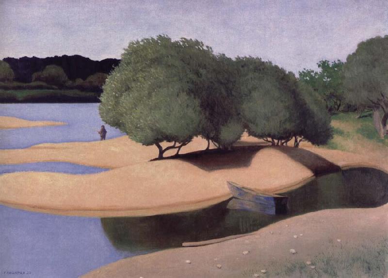 Felix Vallotton Sandbanks on the Lore oil painting picture